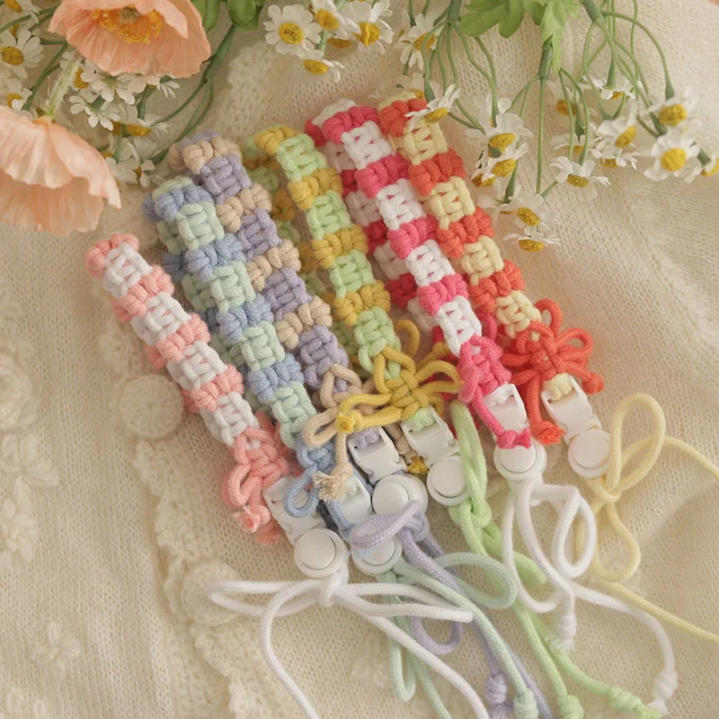 Bow Bottle Sleeve Handle Mug Water Bottle Carrier for Outdoor Shopping Travel Weaving Style Colorful Braided Mug Sleeve Rope