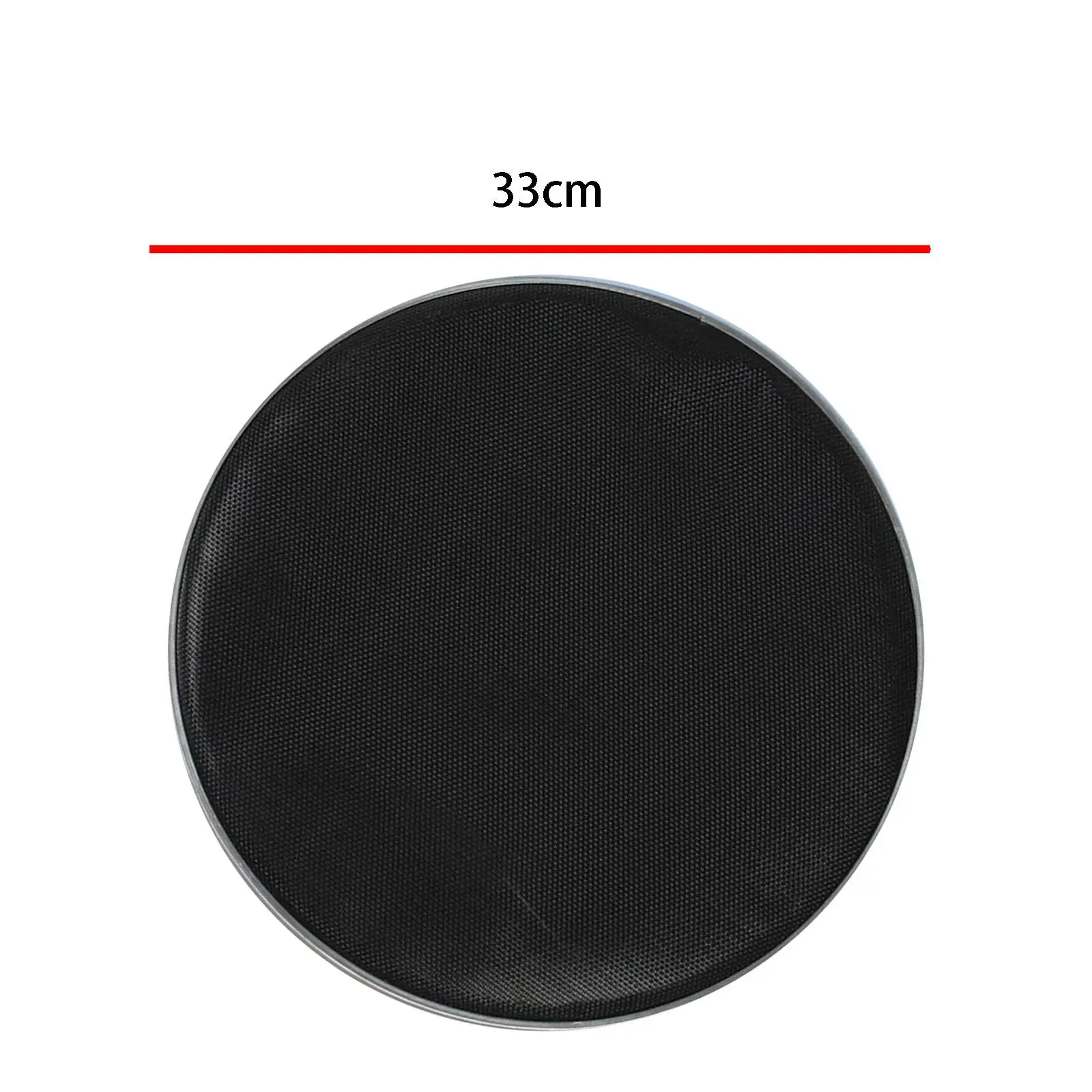 Bass Drum Head Mufflers External Mute Accessories Mesh Silent Drumhead Replacement for Drum Kick Bass Drum Snares Tom Percussion