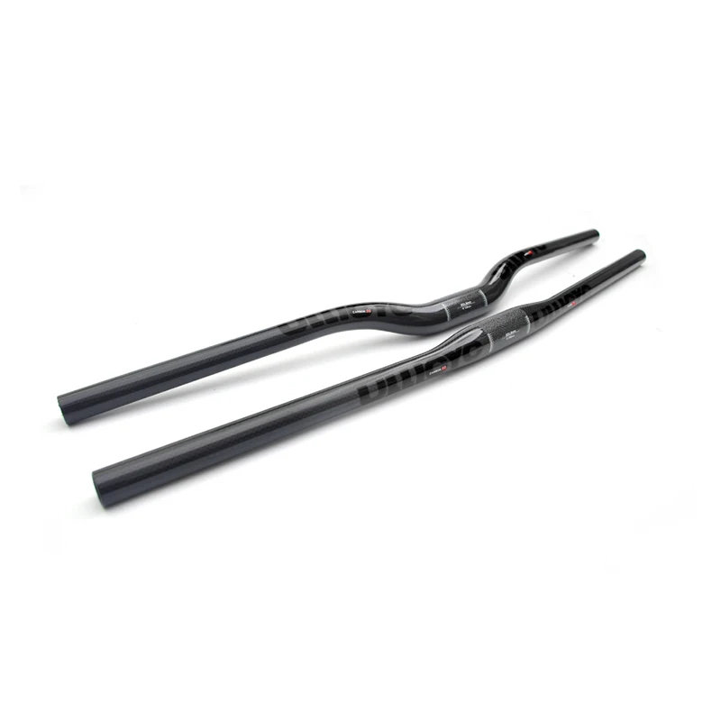 ULLICYC kolorowe pełne włókno węglowe MTB/rower górski proste płaskie/zagięte Riser kierownica część rowerowa z włókna węglowego 31.8*600-740 — zdjęcie 6