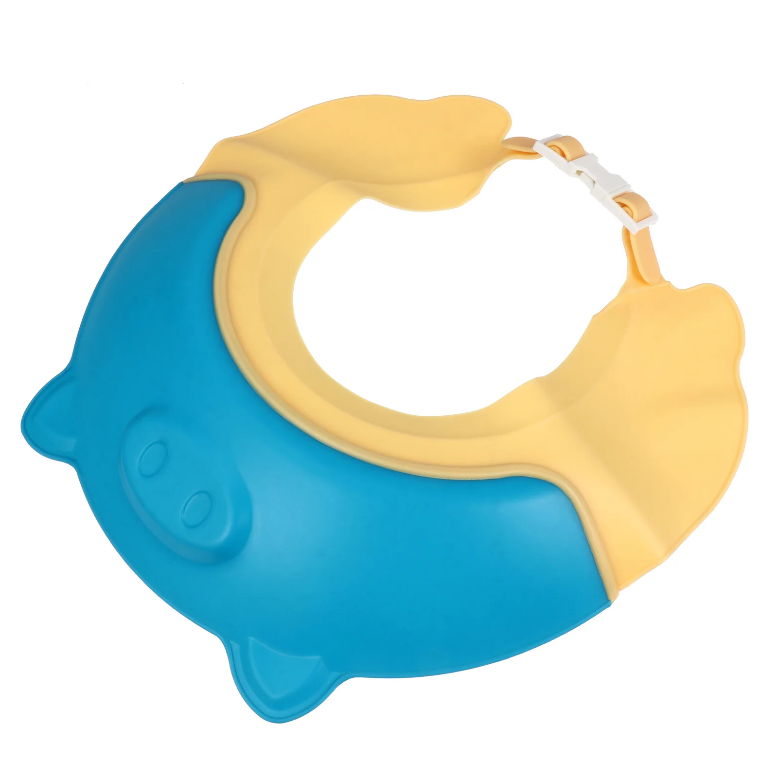 

1Pcs Baby Shower Cap Pig Design Adjustable Hair Washing Bathing Hat Children Ear Protector Toddler Shampoo Protective Visor