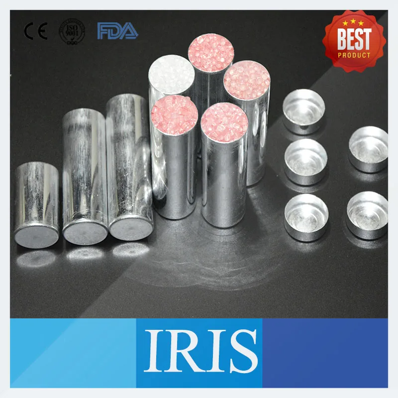 100 Pieces 25.5 X 85mm A1 A2 A3 Aluminum Tube Denture Cartridges Dental Cartridges Full With Flexible Acrylic Resin