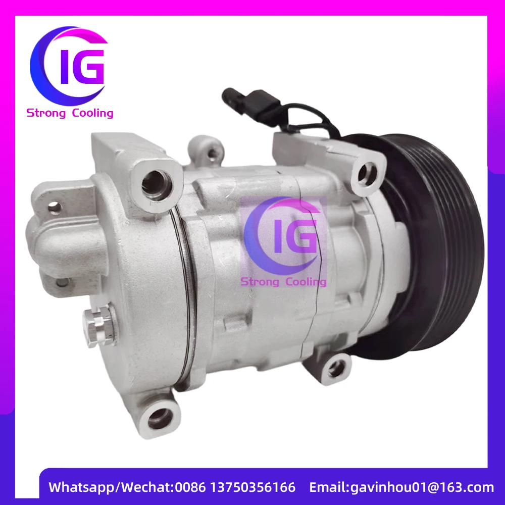 Air Conditioning AC Compressor And Clutch For JAC FRISON T8 TRUCK GY 80690032 6PK