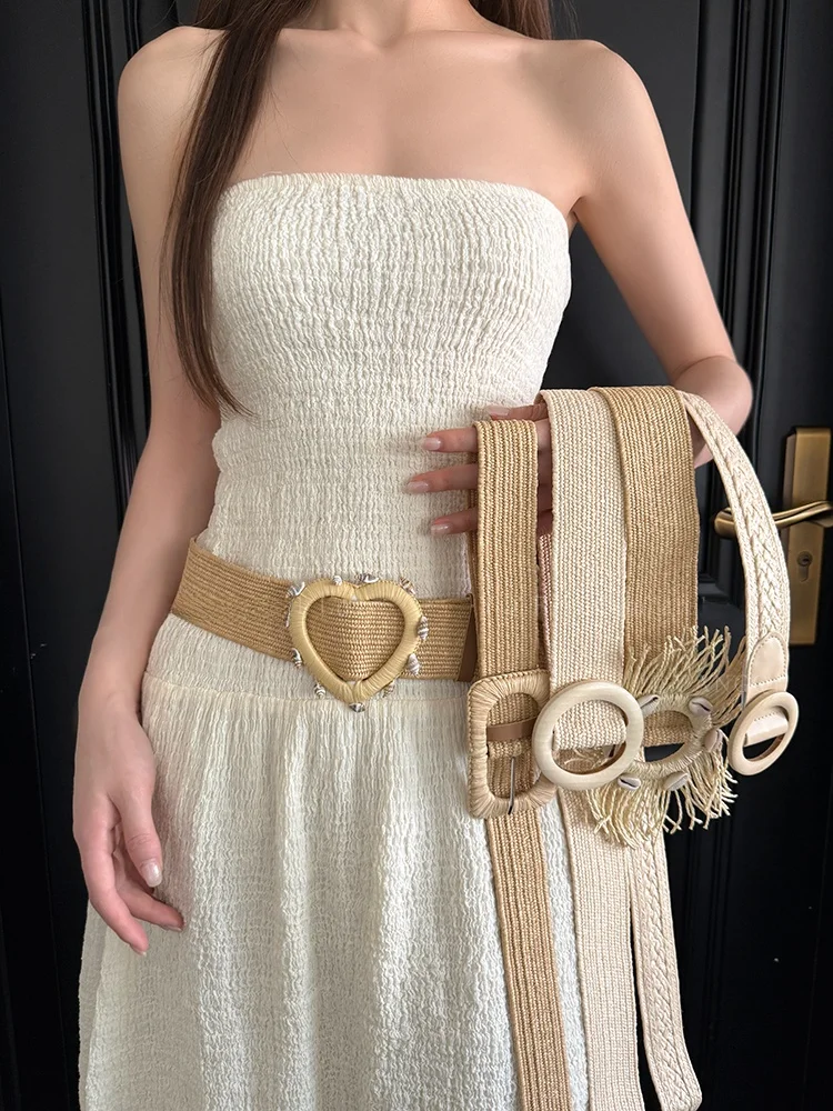 cinto-decorativo-f-versatil-casual-estilo-boemio-retro-com-fivela-de-plastico-detalhe-de-coracao-e-concha-em-palha-tr