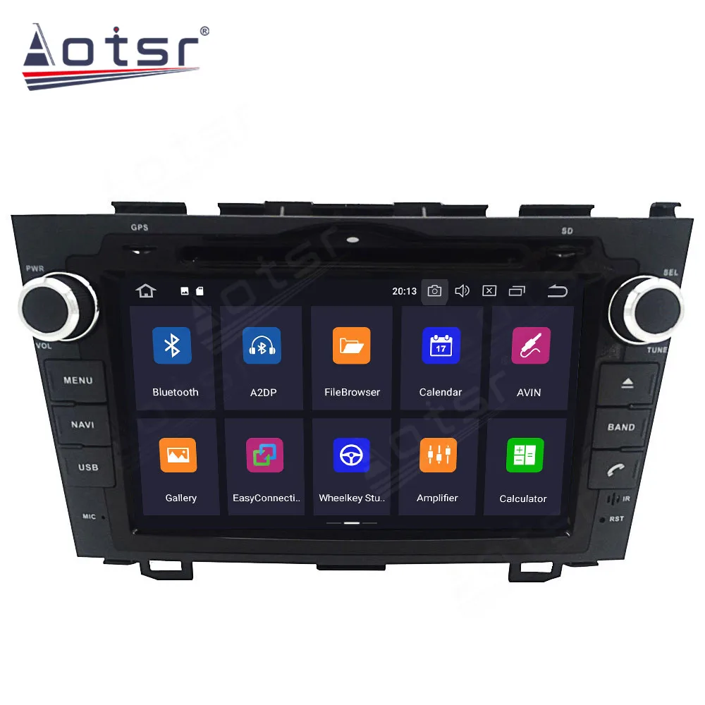 Android Touch Screen Car Video Radio Stereos DVD Player Multimedia System For HONDA CRV 2006-2011 GPS Navigation