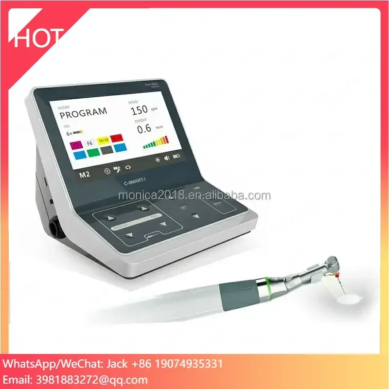 

COXO Hot Selling Clinic Dentist Dentist Denta Products C-SMART-1 PRO Endo Motor With LED Lamp 16:1 Standard Contra Angle