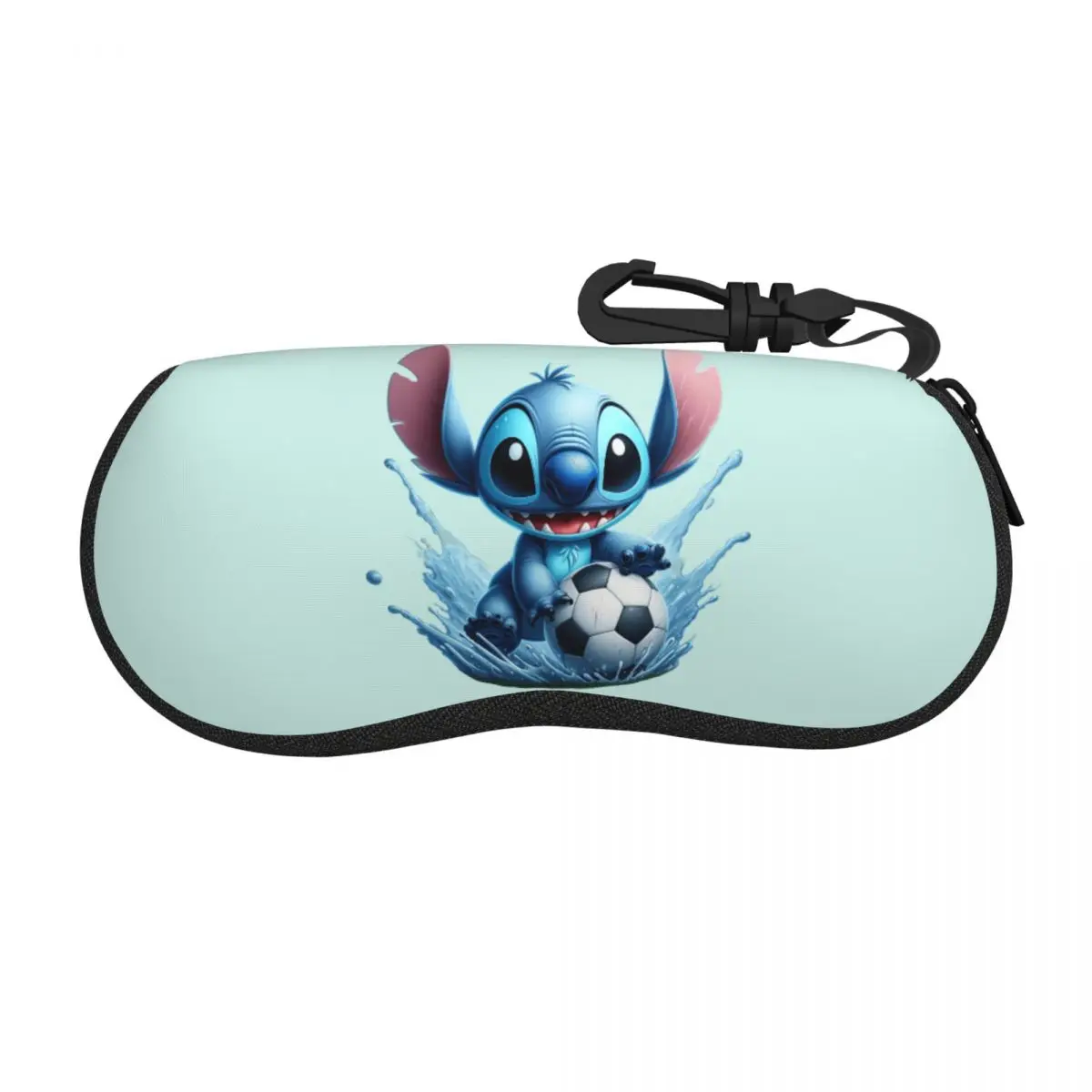 

Soccer Stitch Splash Glasses Case Cover Convenient Sunglasses Pouch For Men Women Vintage Eyewear Box Zipper Glasses Box