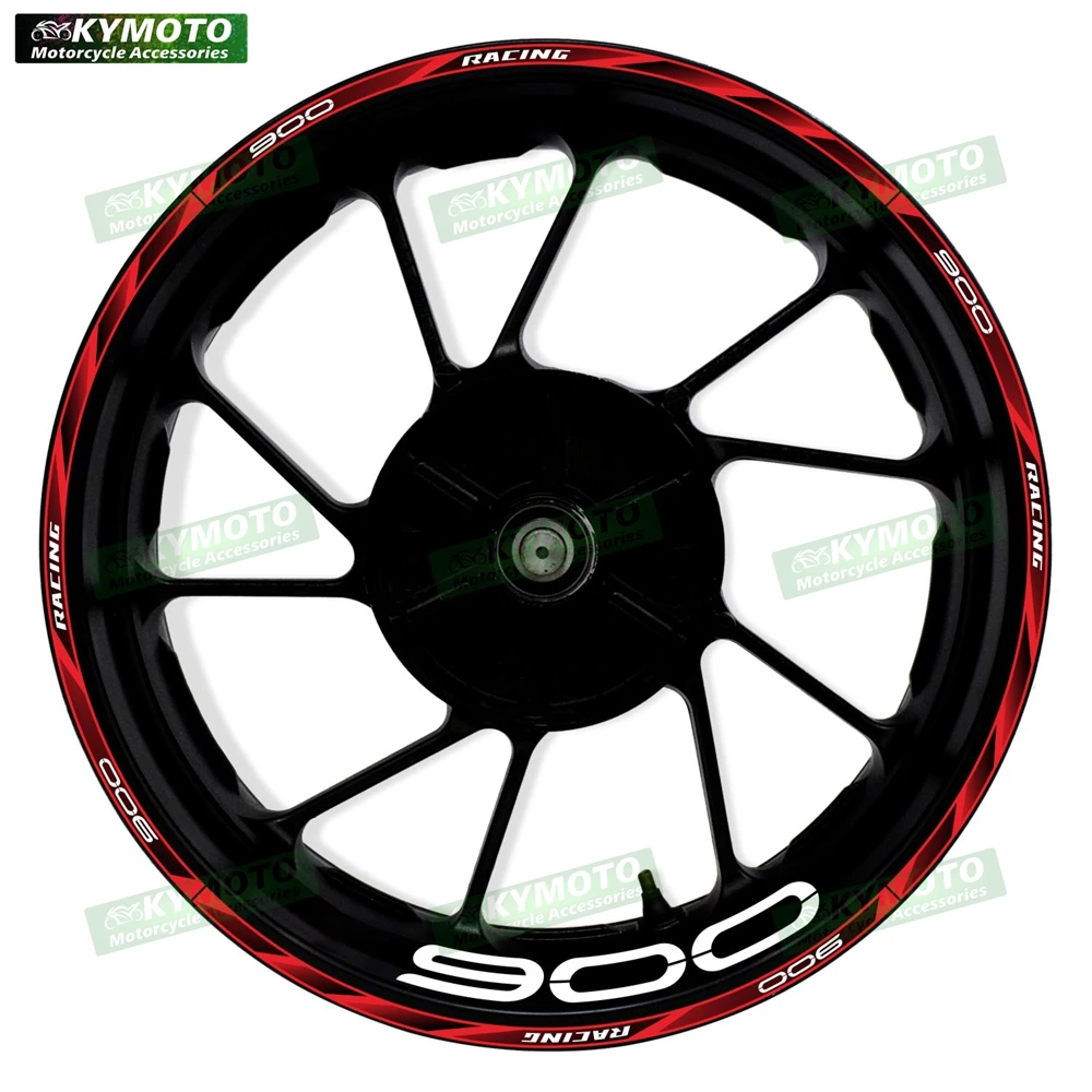 

For Z900 Z 900 motorcycle accessories 17 inch front and rear wheel stickers Modified waterproof reflective wheel rim stickers