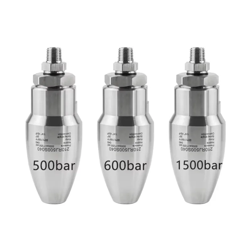 

Ceramic Core High Pressure Mud Filling Truck Washing Nozzle,stainless Steel Rotating Turbo Nozzle