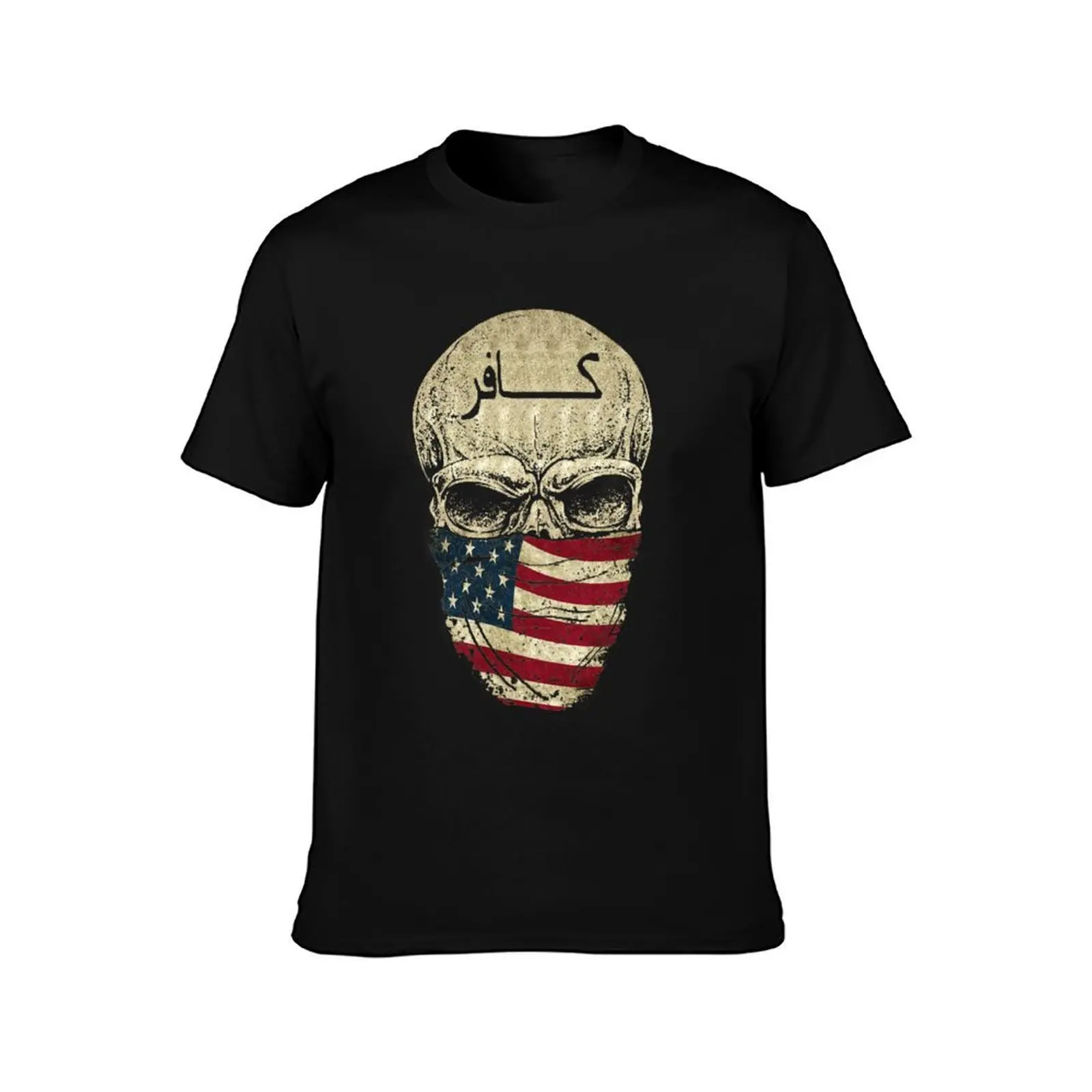 Skulls - i am the infidel allah warned you about 2 T-Shirt Moisture Wicking Quick Dry Tee T-Shirt