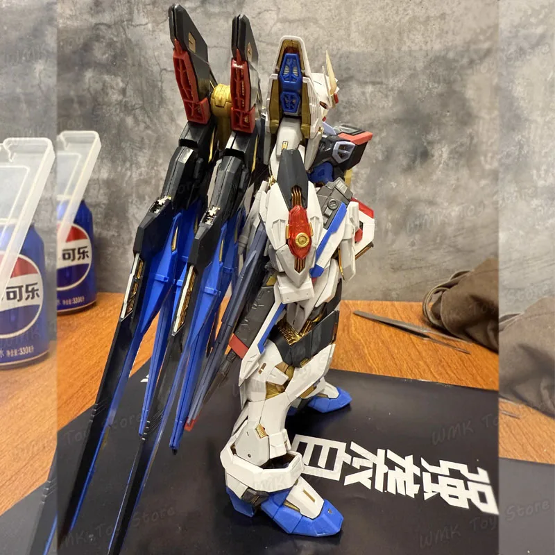 Changlong รุ่น 1/100 Mgex Strike Freedom Action Figure Mgex Sotsu Sunrise คอลเลกชันตุ๊กตาหุ่นยนต์ชุดที่กําหนดเองของขวัญ