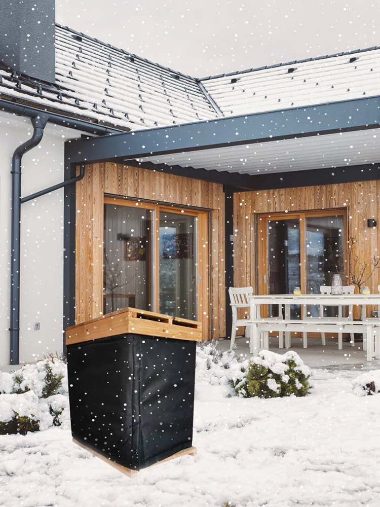 

Утепленный чехол для улья из оксфордской ткани 600D, 75,2 x 23,5 дюйма, регулируемый, ветрозащитный, для зимней защиты пчелиных ульев