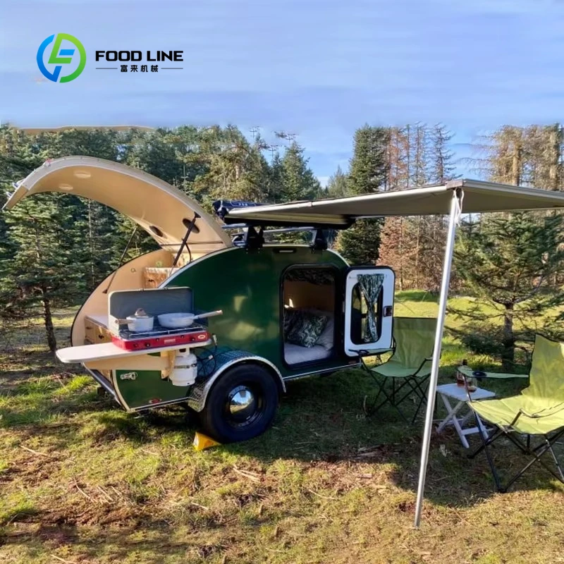 Family-friendly Customized New Smart Mini RV Camper Offroad Motor Home Caravan Lightweight Adventure Best Seller