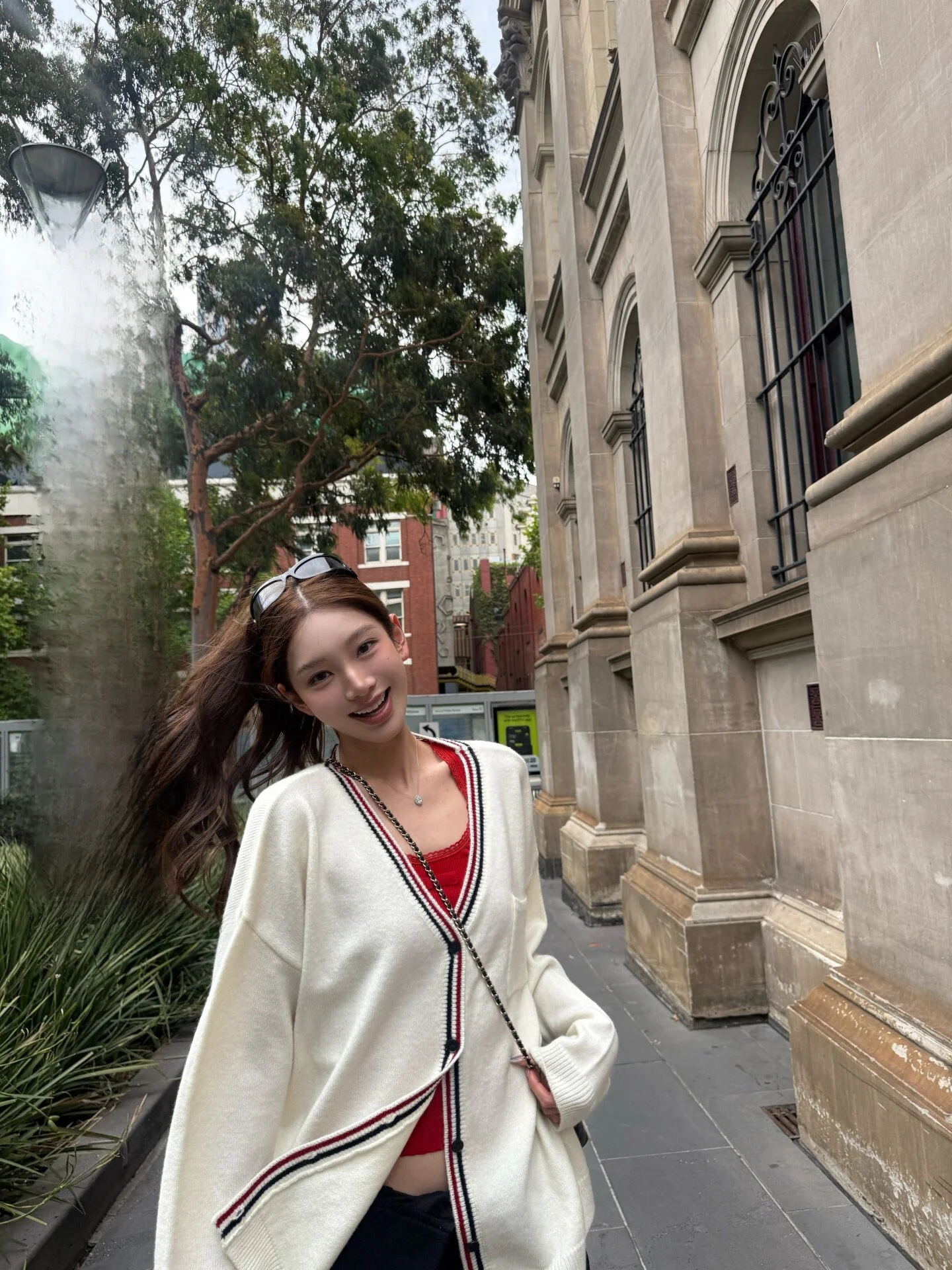 

Yangzifan Women's Loose Knitted Wool Blend Sweater Casual Sle Long Sve White Open Cardigan Spring Faion Outerwear