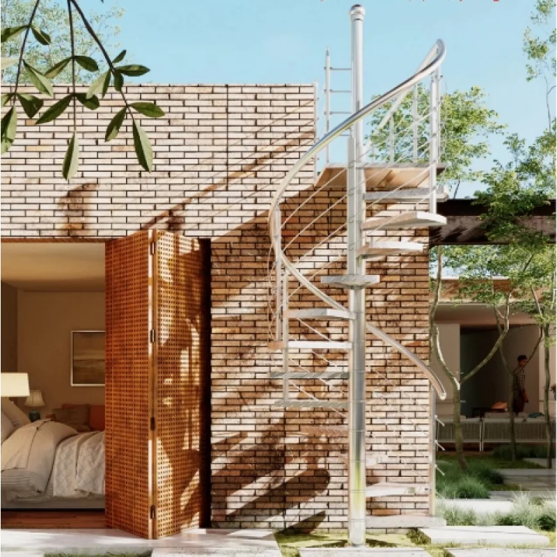 custom.China Factory Modern Custom Stainless Steel 304 Staircase Railing Designs Treads Straight Staircase Warehouse & Hotel