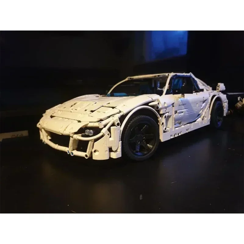 ใหม่MOC-40109 1:8 Scale Supercarรุ่นRX7 FDMOC Creative Building Blockของเล่นเด็กที่กําหนดเองวันเกิดอาคารบล็อกของเล่นของขวัญ