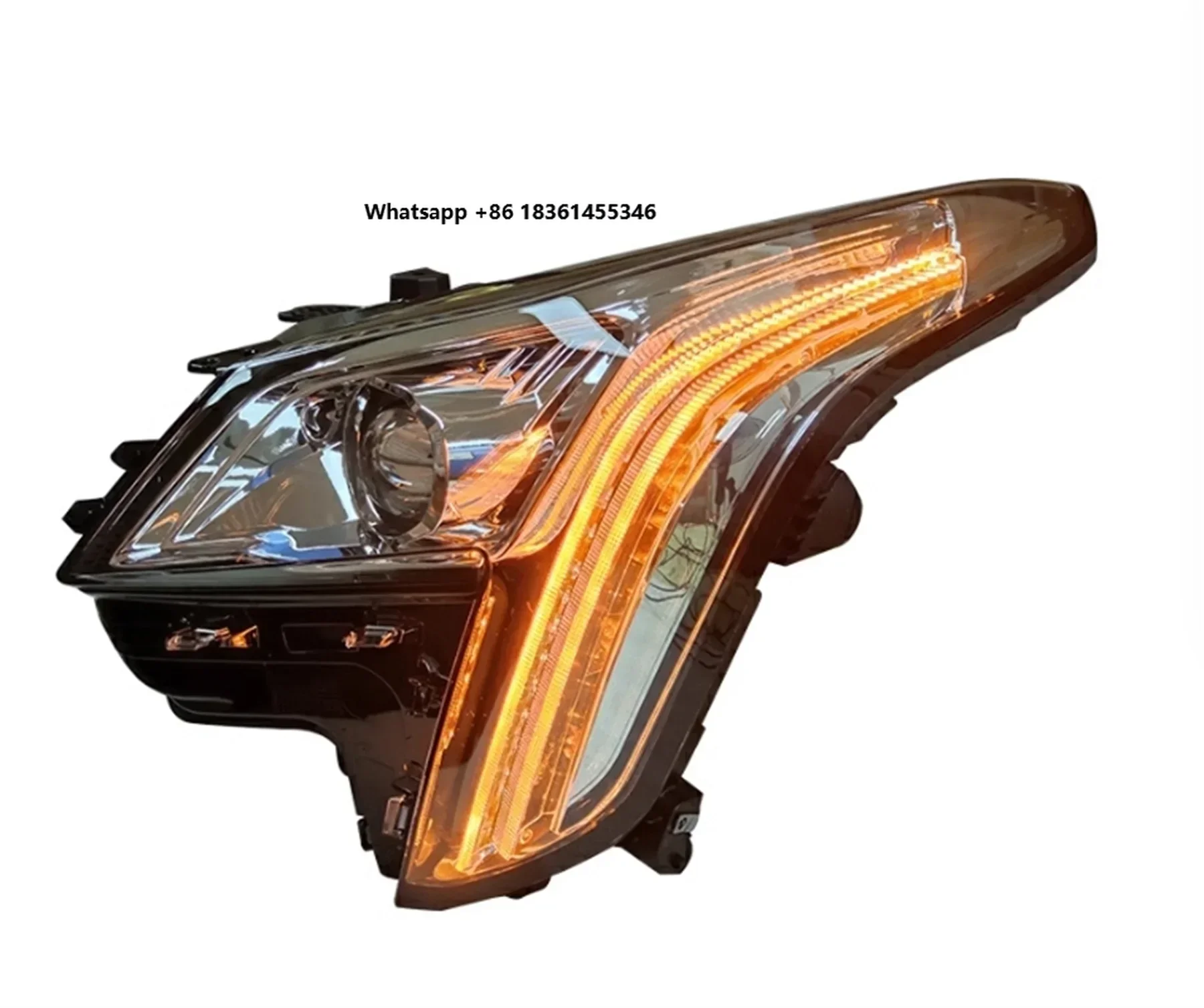 For  XTS 18-19 Daytime Running Light DRL Head lamp Low High Beam Turn signal Front Headlight