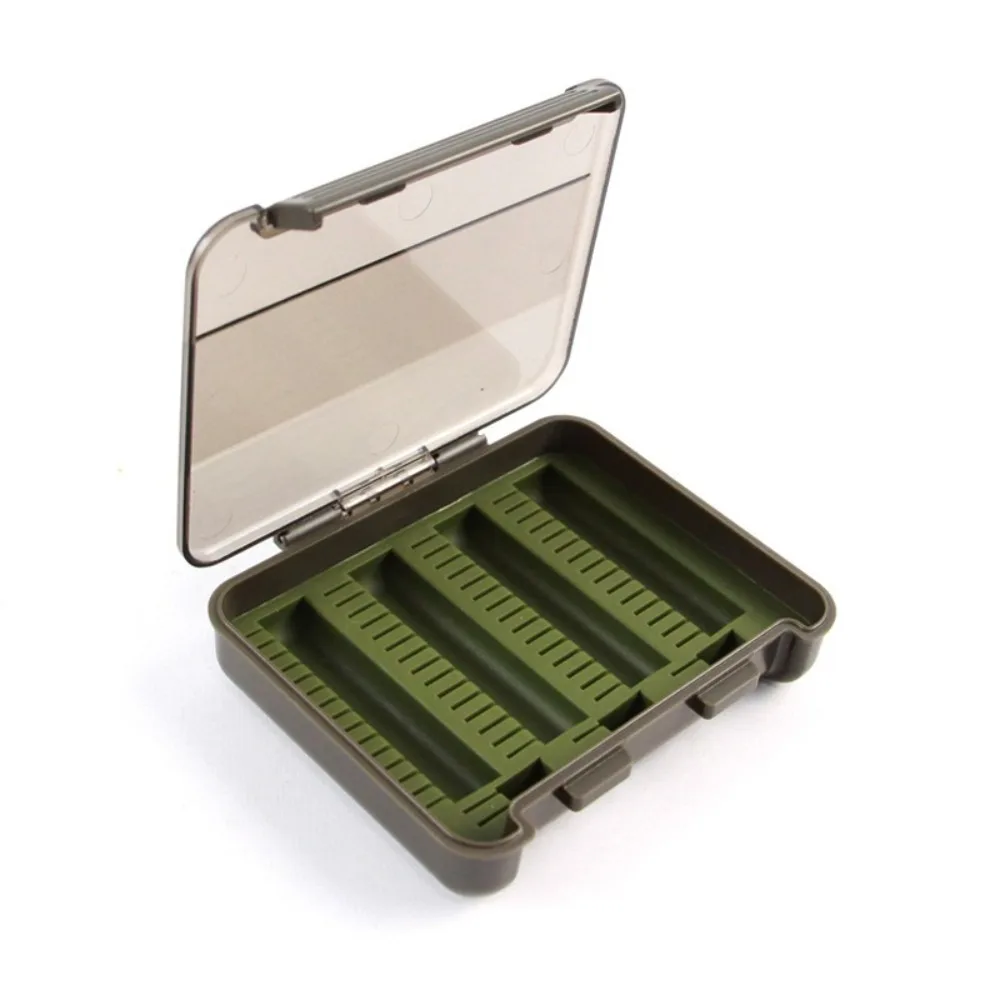 Built-in Grids Fish Hook Box Waterproof Design Dust-Proof Seal Tool Storage Box Plastic Material Multi-Compartment