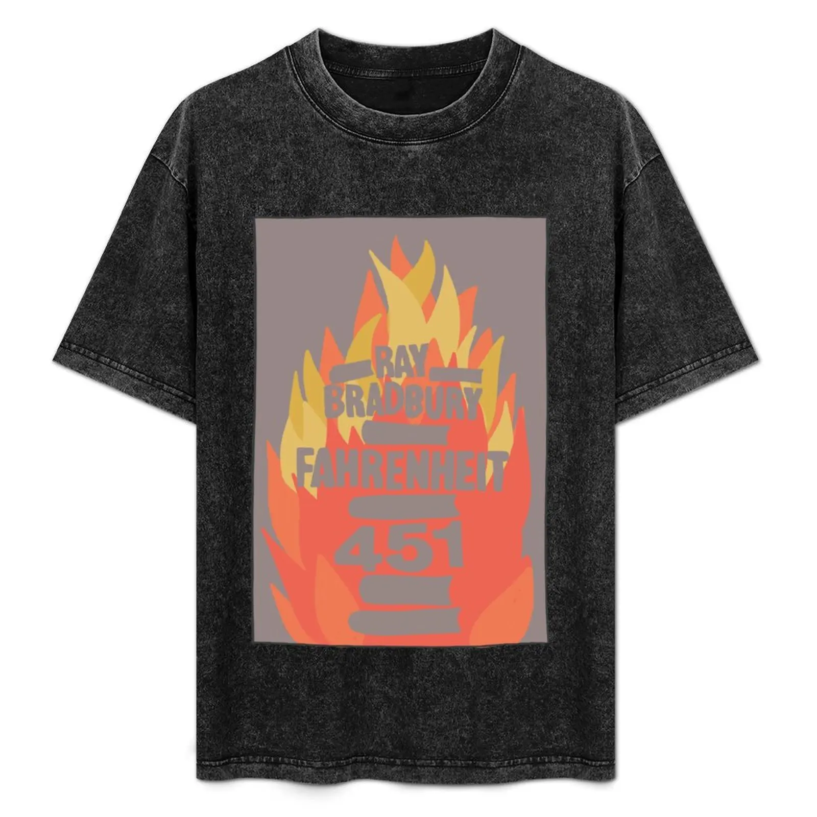 Camiseta Fahrenheit 451, camiseta de trabajo para mecánico