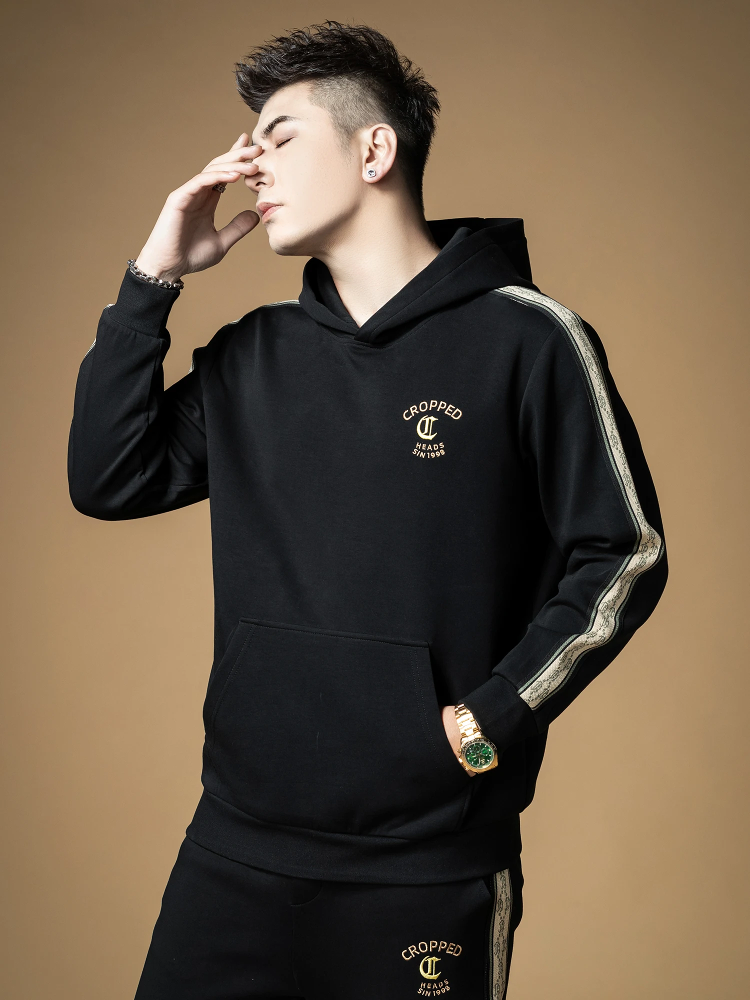 

Trendy Men's Hoodie Sweatirt Long Sve Overhead Spring Autumn New Arrival Comfortable Loose Fit Casual Antibacterial