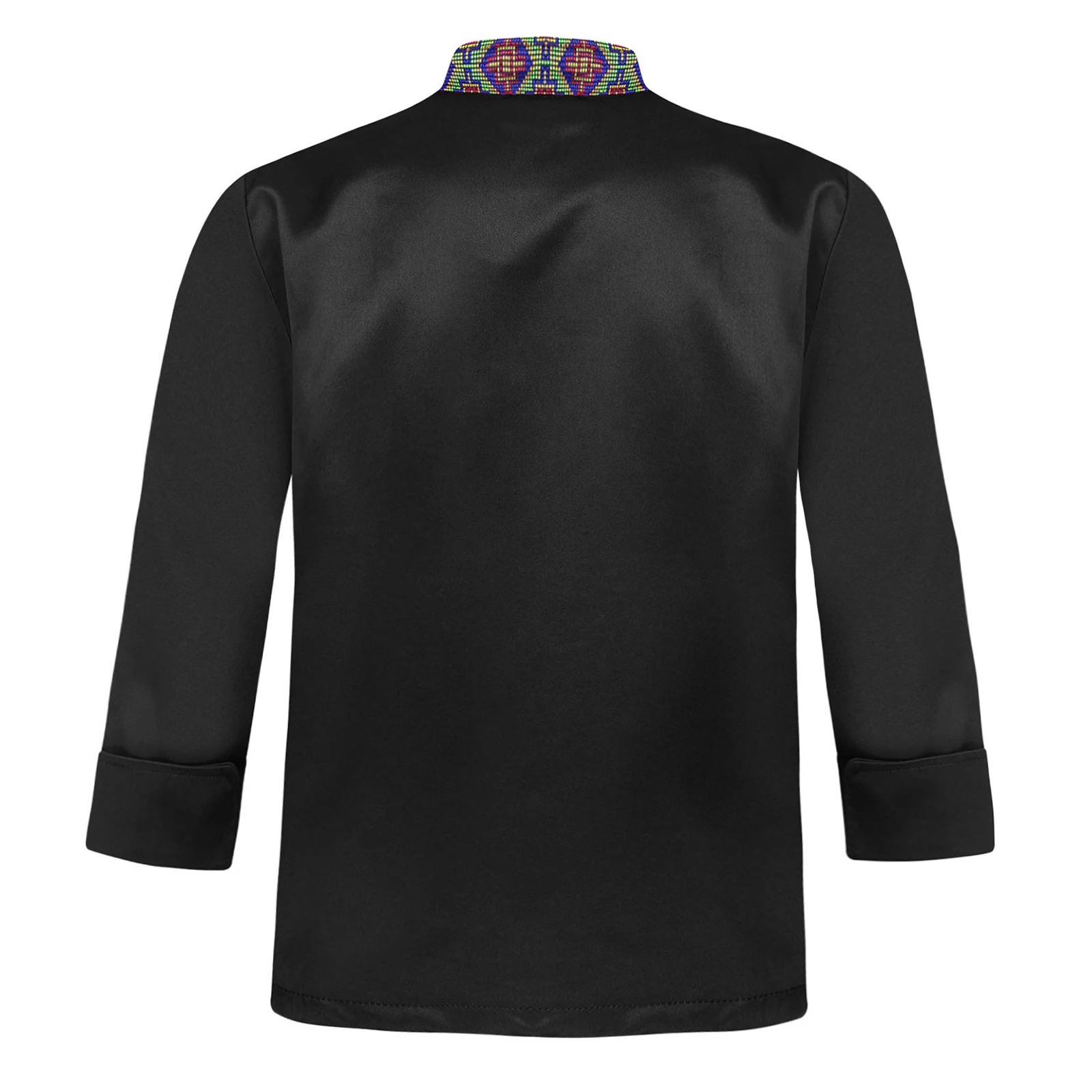 Veste de chef à manches courtes pour hommes et femmes avec poches, chemises de cuisine à manches longues, uniforme de restaurant Chamonix, vêtements de travail de cuisine