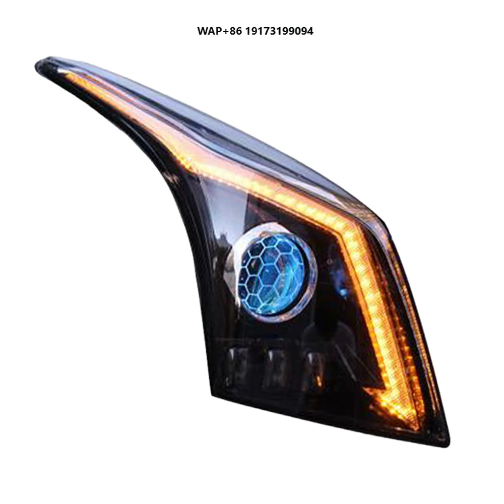 

2014-2018 for Cadillac-ATS LED Auto Headlights Assembly Upgrade Demon Eyes Style Projector Lens for Car Front Lamps New Tool