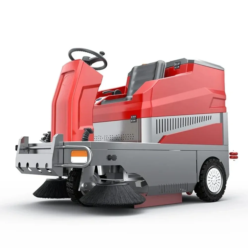 Driving sweeper Suction and sweeping integrated workshop Property community Road cleaning Multifunctional electric sweeper