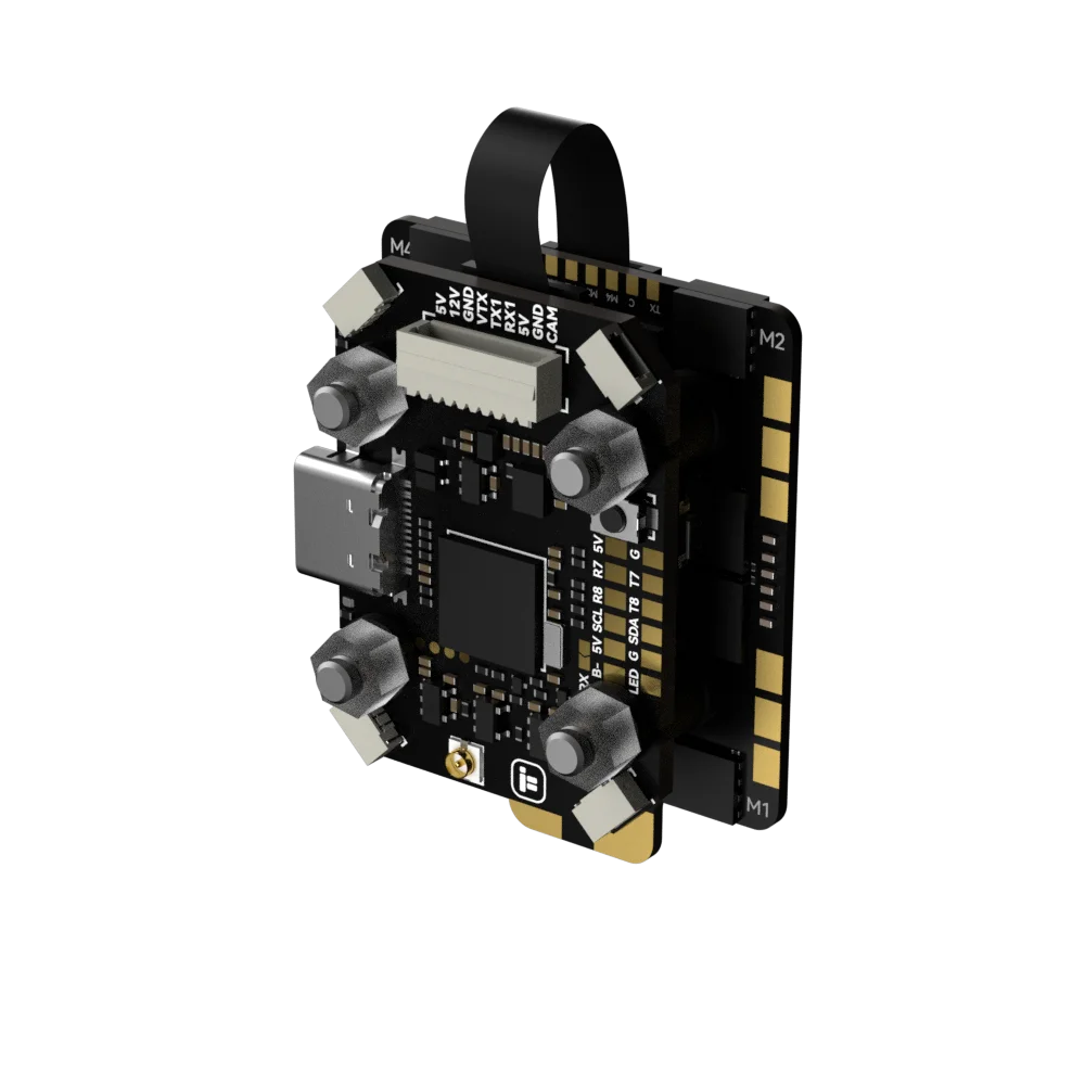 iFlight Borg Mini H7 (ICM42688P) 4-8S Flight Controller & Borg 60R/60RS 4in1 60A  ESC  for RC FPV Racing Drone