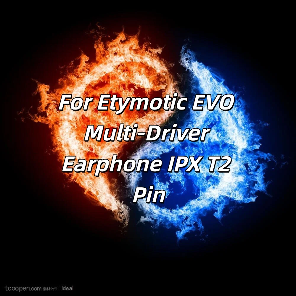 Mix Shielding Graphene Pure 99% Silver OCC Earphone Cable For Etymotic EVO Multi-Driver Earphone IPX T2 Pin 8628