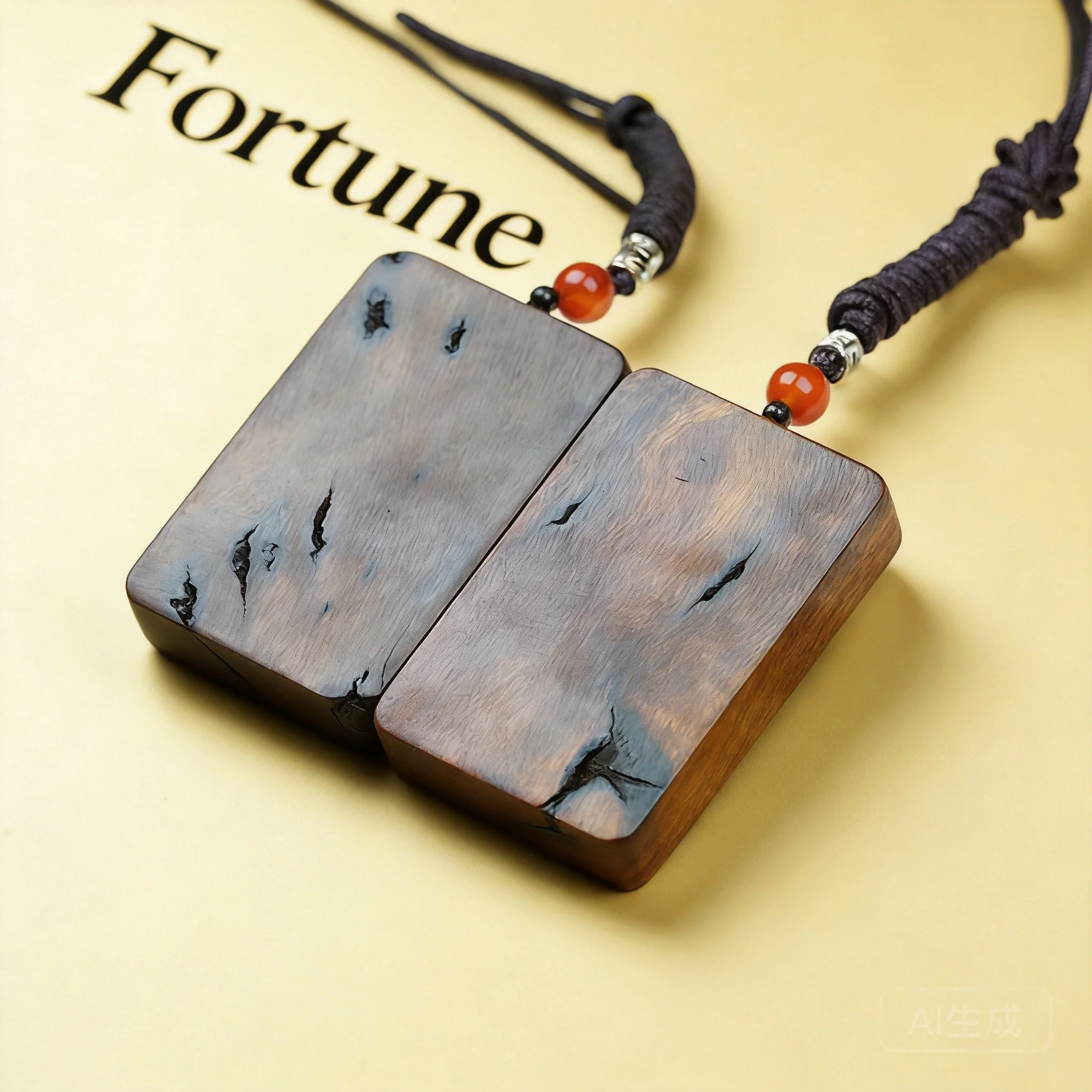 

Traditional Chinese Style Lucky Natural Thunder Struck Jujube Wood Plain Peace Tag Pendant Blessing Wealth Good Fortune Amulet