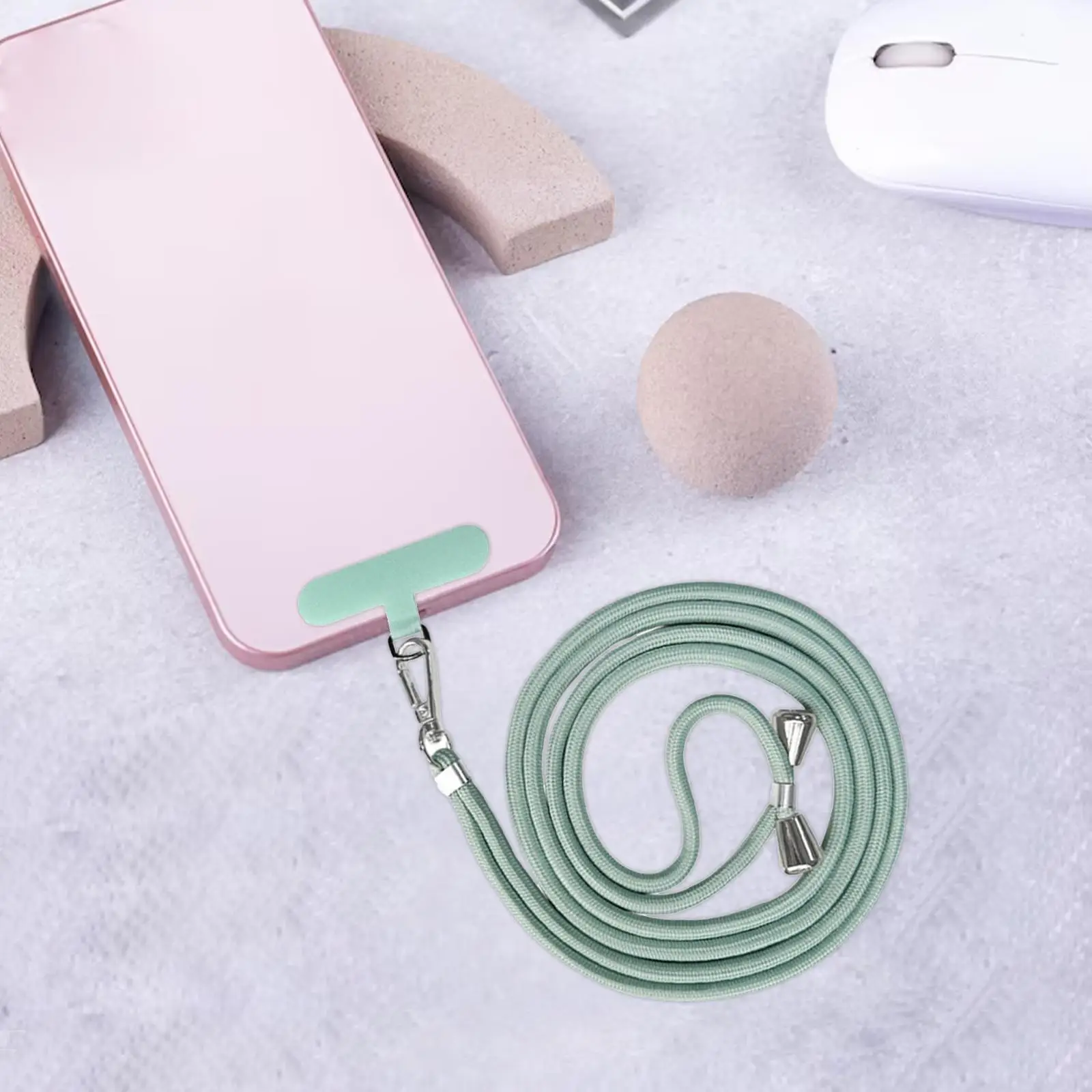 ユニバーサルクロスボディフォンストラップ、電話ストラップ、ワイヤレス、タブシステム、サイクリング、屋外、クライミング用ネックストラップ、2個