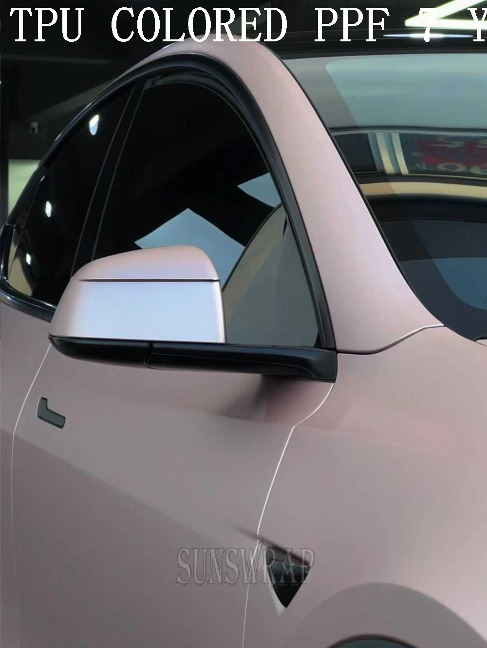

Ultra Matte Rose Gold TPU PPF Self-Healing Film Auto Body Shield Scratch-Proof for Compact Luxury Car Full Coverage 5x52ft/roll