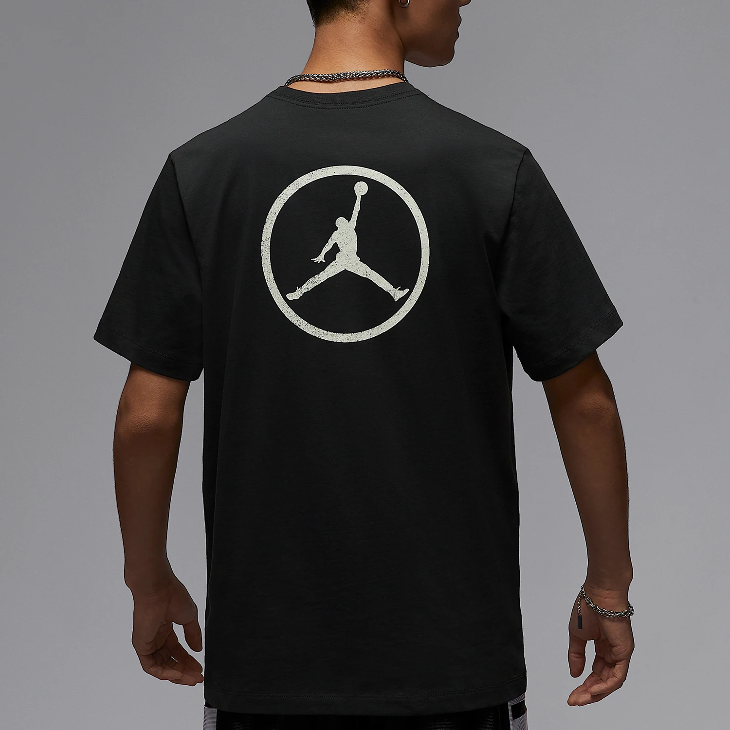 Nike genuine JORDAN men's simple daily loose pattern short sleeved shirt IB7352-045