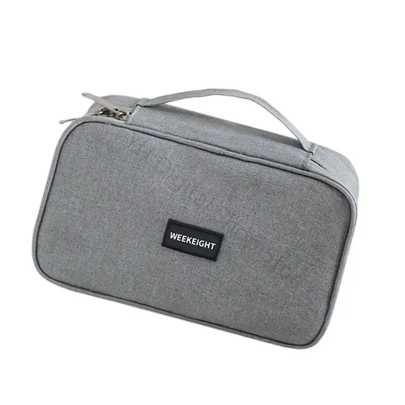 96BA Cable Storage Bag with Wide Opening for Home and Travel Carry Electronics Holder