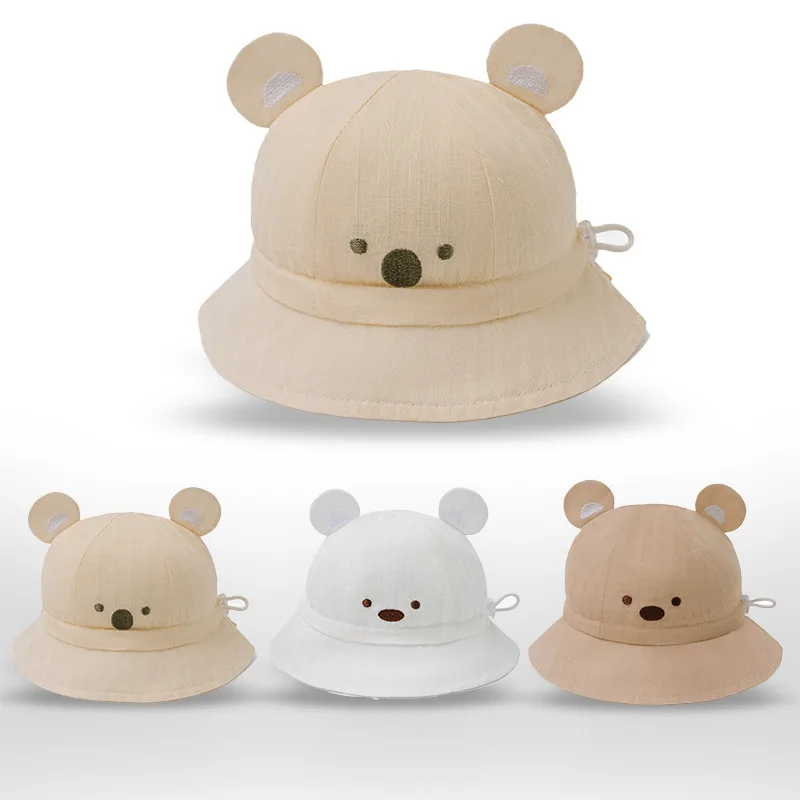 

Baby hats, spring and autumn baby sun hats, summer thin fisherman hats for younger babies, baby girls and infants, summer