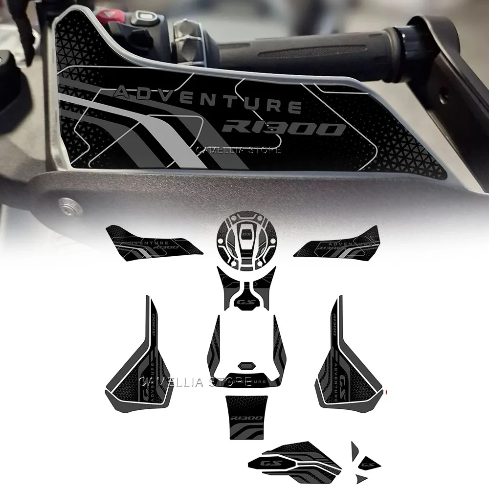 

for BMW R 1300 GS Adventure 2025 Motorcycle Accessories 3d Epoxy Fuel Tank Sticker Waterproof Sticker Newly Launched Sticker Set