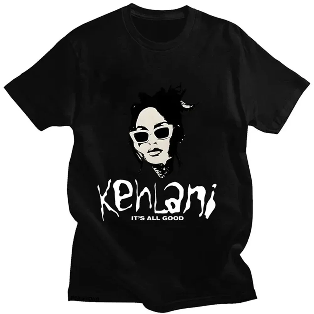 Kehlani T Shirt Funko Pop Aesthetic High Quality Tee-shirt Graphic Printing Casual Retro Tshirt Ropa Mujer O-neck Soft