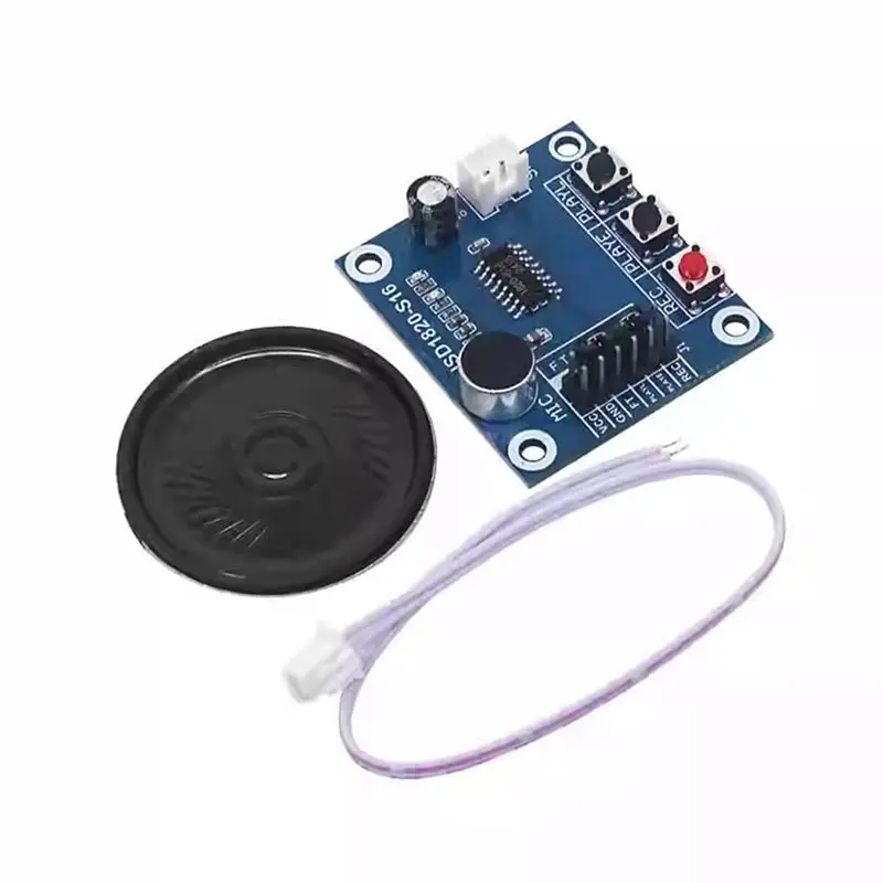 

Модуль для записи и воспроизведения звука DIY ISD1820 с микрофоном и динамиком, голосовая плата для телефона