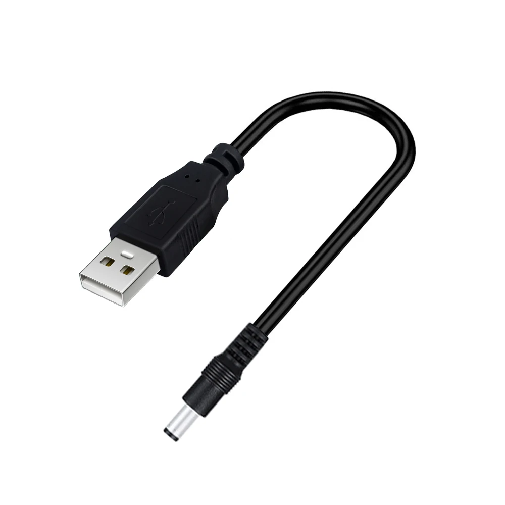 5.5*2.1mm USB to DC 3.5mm Power Cable  DC Power Plug USB 5V Charger power Cable Barrel Power Cable Quick Connector For MP3/MP4