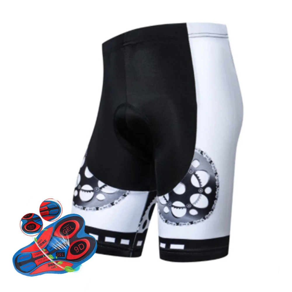 Breathable Cycling Shorts With Gel 9D Padding Bicycle Tights 2023 New Style Mountain Bike Pants Sun Protection MTB Clothing
