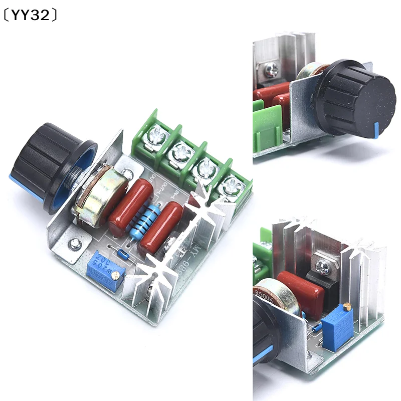 Dimmer 220V 2000W Speed Controller Dimmer Switch Electronic Voltage Regulator〔YY32〕
