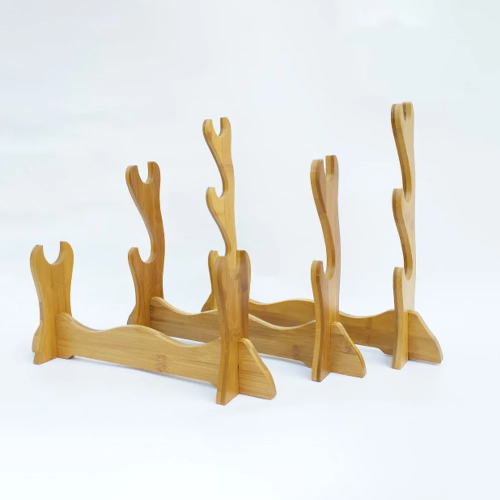 

Nanzhu Musical Instrument Stand Bamboo Flute Holder Desktop Organizer Rack Wall Display Storage Portable Sword Hangers Household