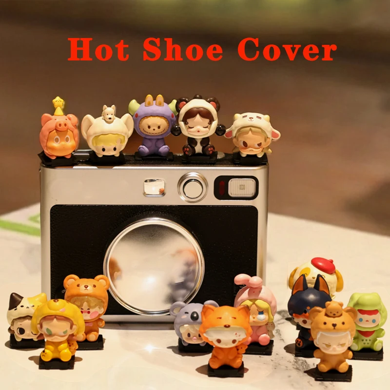 

Cartoon Cute Animals Camera Hot Shoe Cover Universal Cold Shoe Flash Cap Protector For Sony Nikon Canon Fuji Camera Accessories