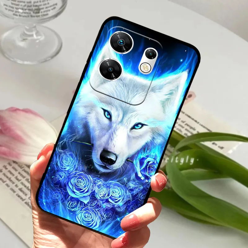 For Infinix Zero 30 4G Case Shockproof Soft TPU Silicone Phone Cover For Infinix Zero 30 4G Funda Zero30 X6731B Capa Cartoon
