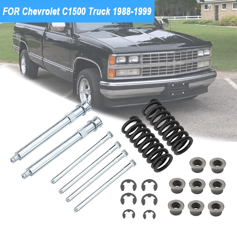 Kit de Reparación de Bujes de Bisagra de Puerta de Coche para Chevrolet C1500 C2500 C3500 K1500 K2500 K3500 GMC Suburban Tahoe, Bisagra de Puerta Delantera