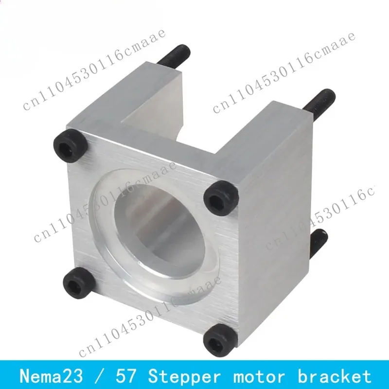 Aluminum Nema23 Stepper Motor Mounting Bracket Mount Base Support Plate Holder Clamp CNC Accessories