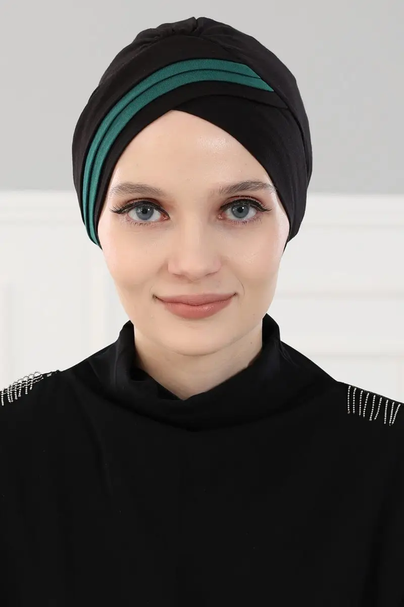 Cor dobro penteado osso preto