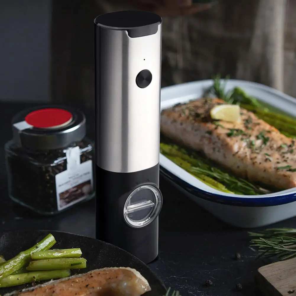 

Electric Automatic Mill Pepper And Salt Grinder With LED Light Adjustable Coarseness Produced By Xiaomi Partner Manufacturers