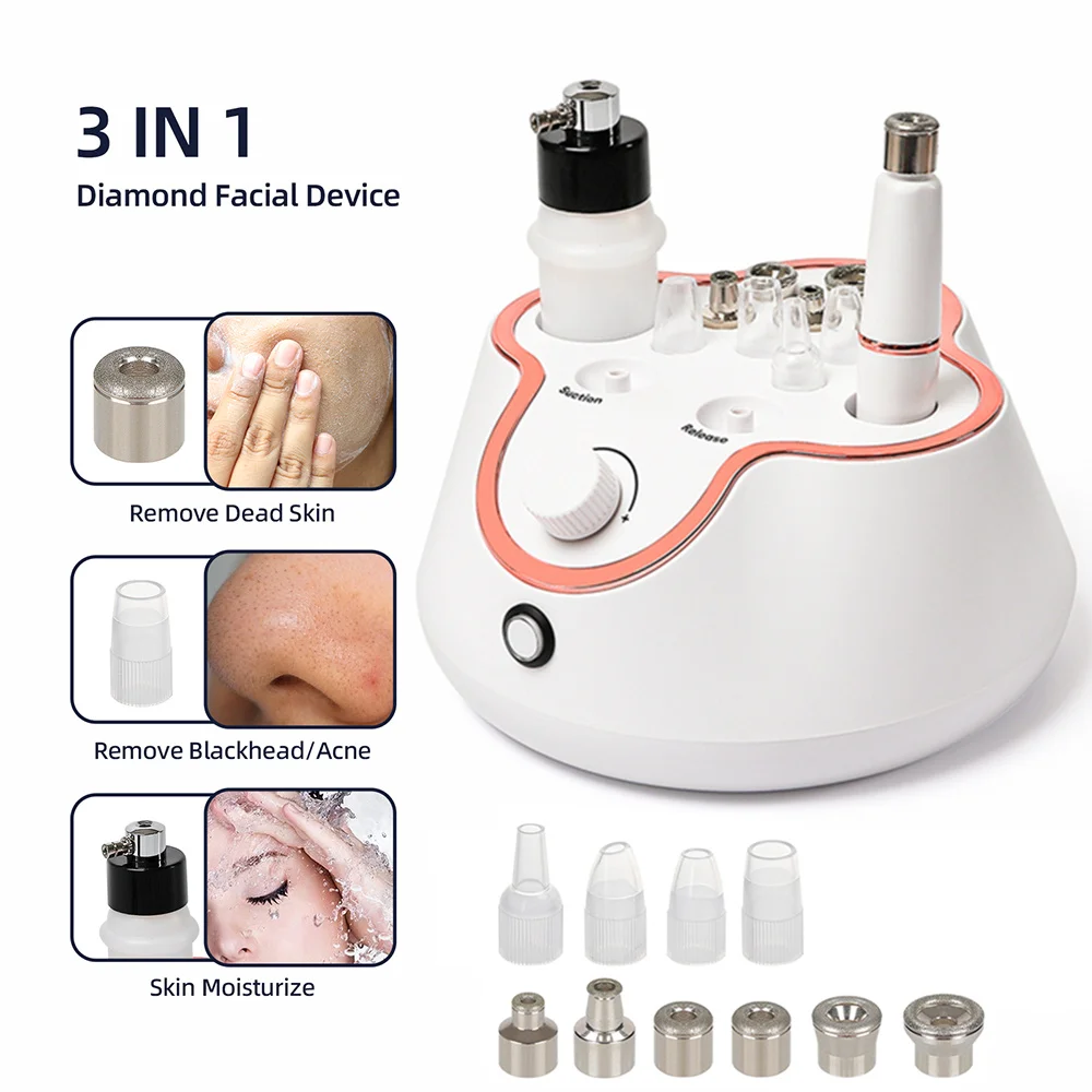 Foreverlily Diamond Facial Peeling Machine Home Use Professional Microdermabrasion Nano Water Spray Exfoliation Beauty Machine