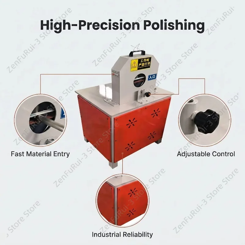 Vertical Fully Automatic Pipe Bending & Polishing Machine, Stainless Steel Copper Aluminum Tube Processing Equipment