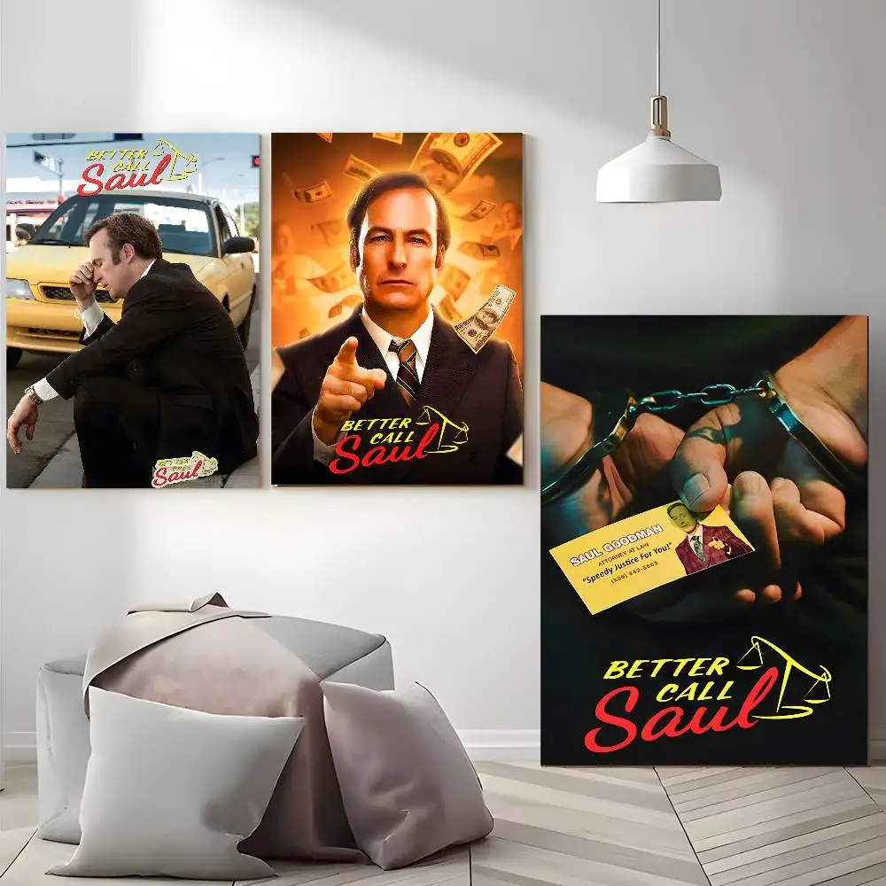 ملصق B-Better C-Call S-Saul TV Series ملصقات ذاتية اللصق مناسبة لأي سطح جدار مقاوم للماء والرطوبة